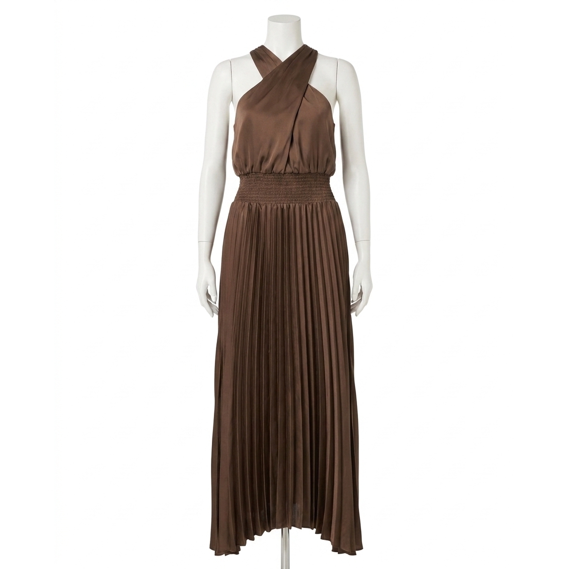 New Ramy Brook Arina Dress In Desert Brown